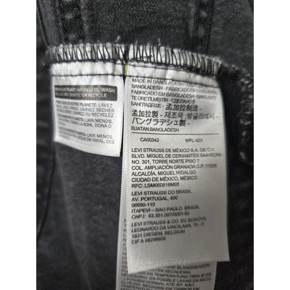 Levi's 72334-0305 Mens Trucker Jacket - Black